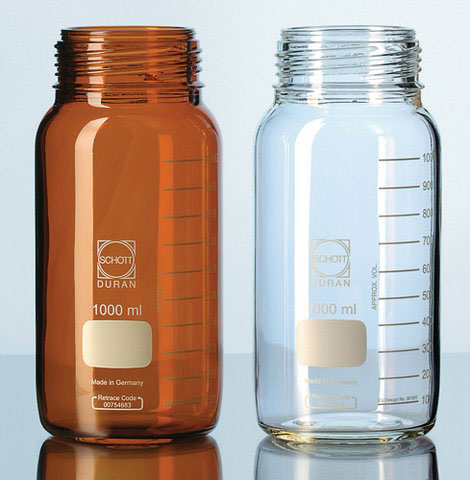DURAN PURE Bottle Amber GLS80 500ml