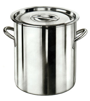 STAINLESS STEEL STORAGE CONTAINER 80 QUART