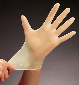 SYNTHETIC EXAM GLOVES X-LARGE POWDER FREE APPLAUSE