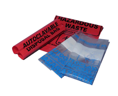  RED AUTOCLAVE BAG 8.5 x 11"