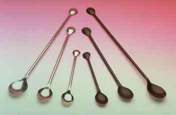 21CM STAINLESS STEEL CHEMICAL SPOON