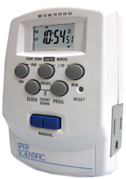 DUAL INPUT COUNT DOWN TIME CONTROLLER W/ NIST